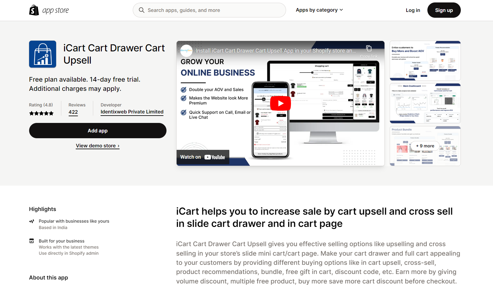 add icart app