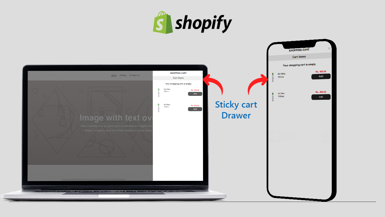 Best Shopify App to create a sticky cart drawer in Shopify