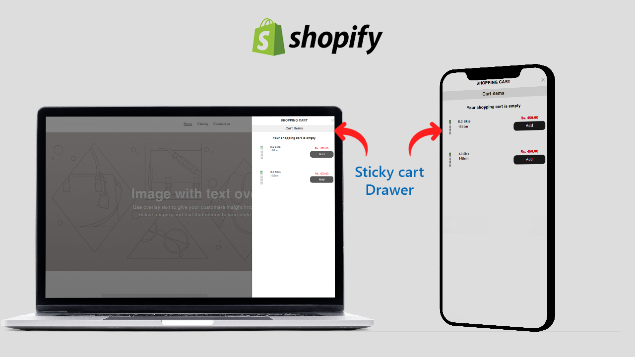 Best Shopify App to create a sticky cart drawer in Shopify Best Shopify App to create a sticky cart drawer in Shopify