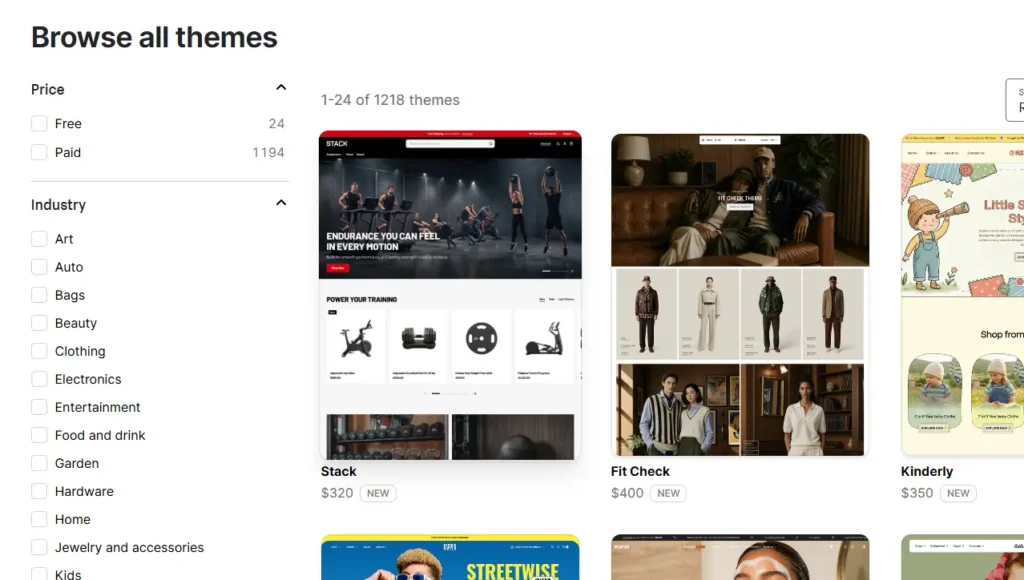 Browse Shopify themes Browse Shopify themes