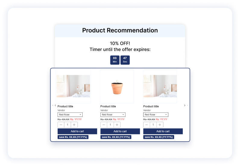 Boost AOV with personalized product recommendations