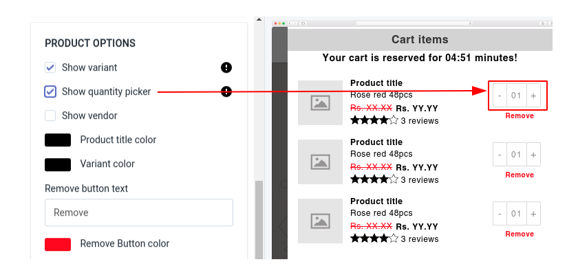 Show-Quantity-Picker