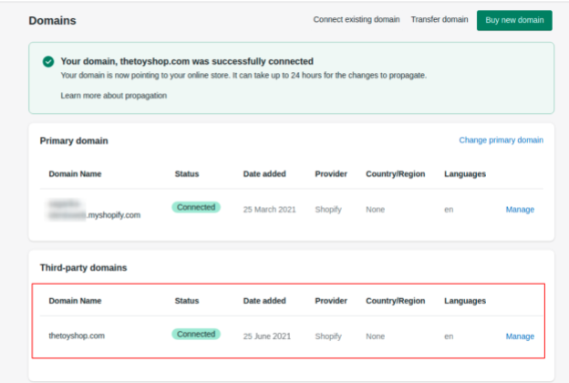 domain-added-dashboard