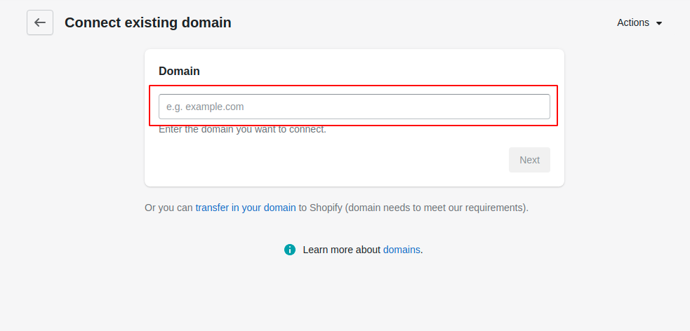 enter-domain-name