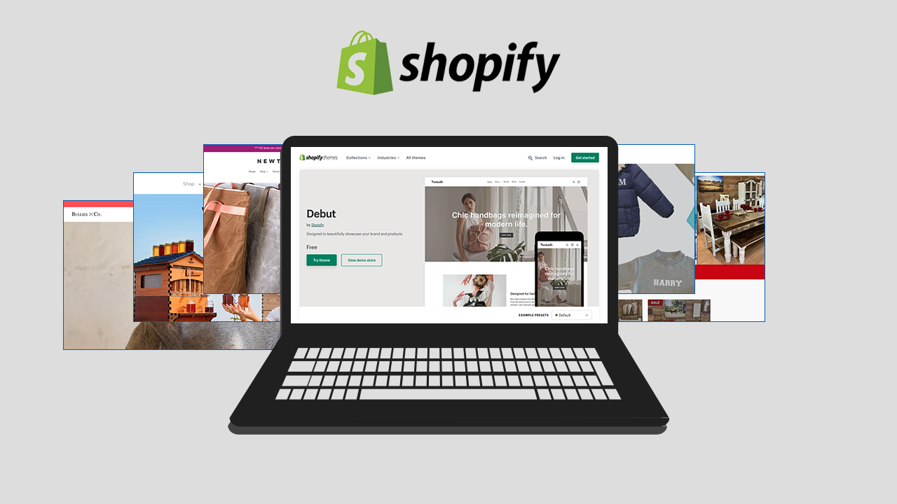 5 Best Shopify Debut Theme Examples