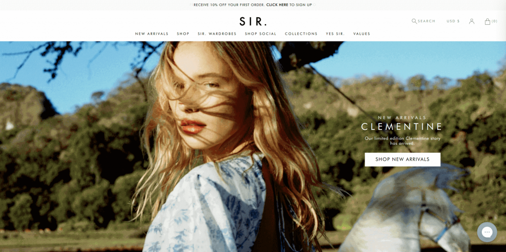 Top 35 Inspiring Shopify Storefront Examples