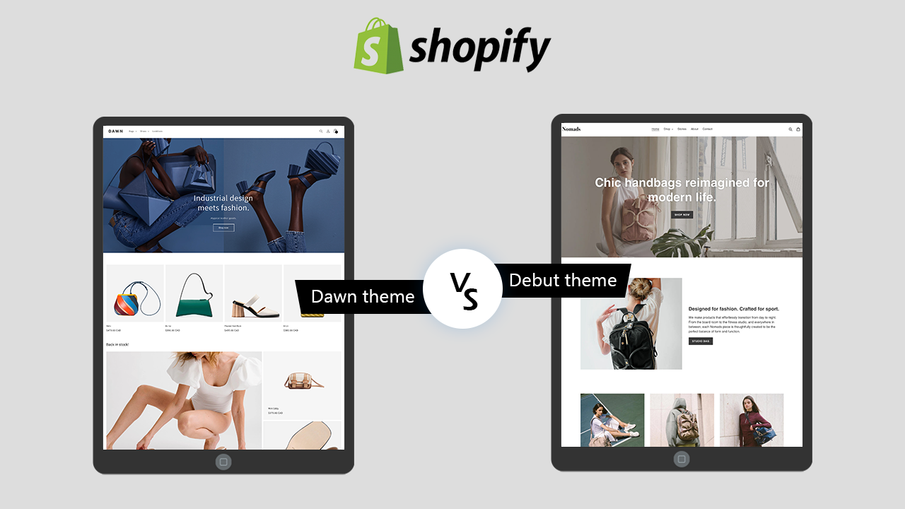 Dawn Theme vs Debut Theme: Should you Switch to Shopify Dawn Theme