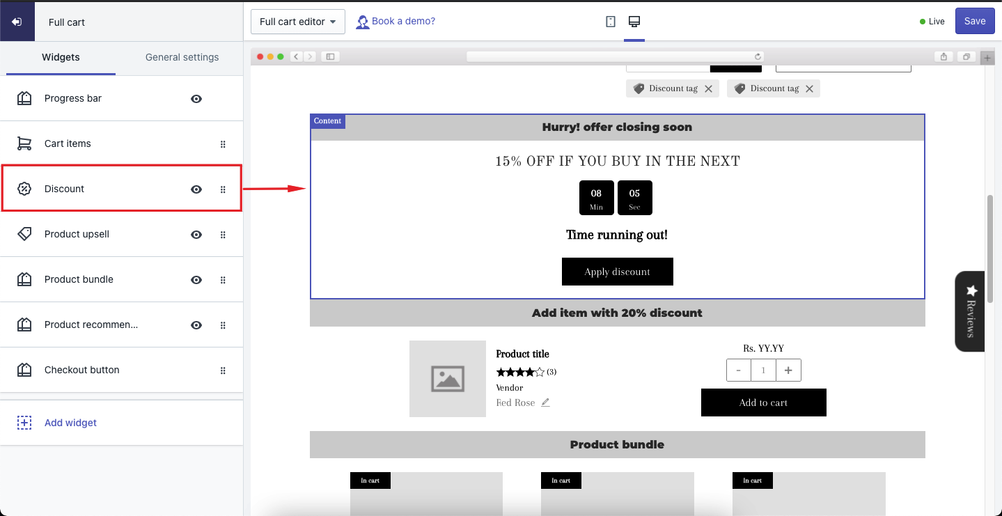 Discount - Fullcart
