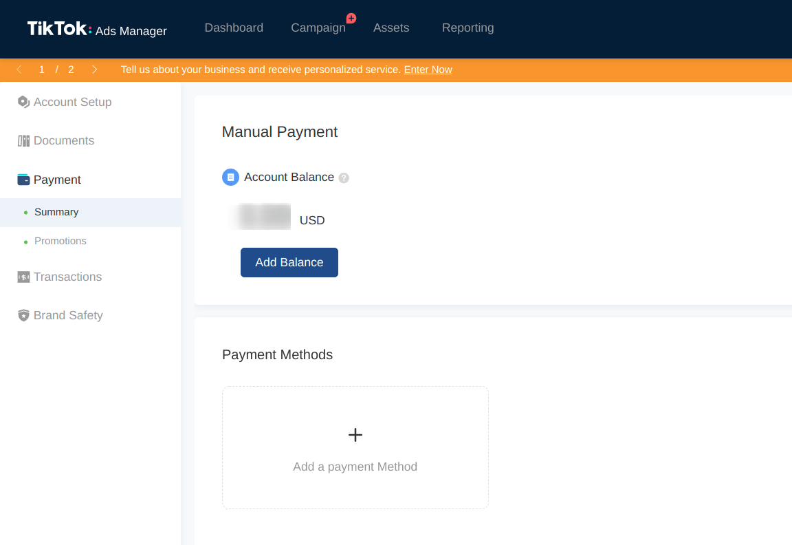 payment-method-tiktok-ads-manager