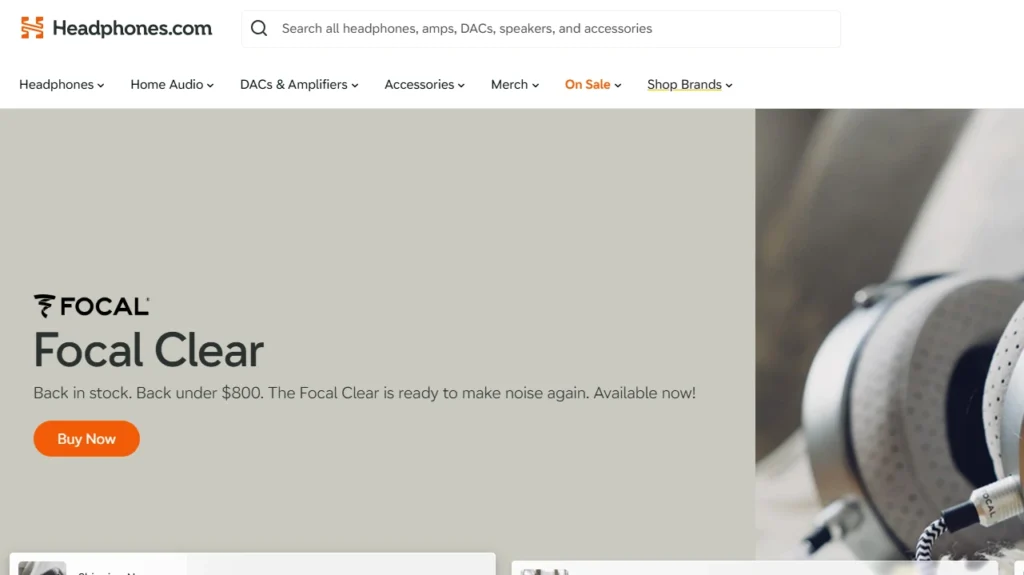 Headphones, a Shopify store using Dawn Headphones, a Shopify store using Dawn