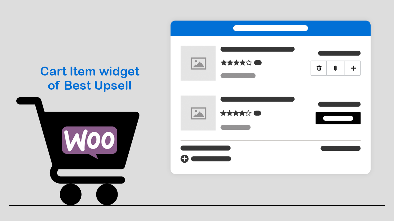 Customizing the Cart Items widget of Best Upsell For WooCommerce