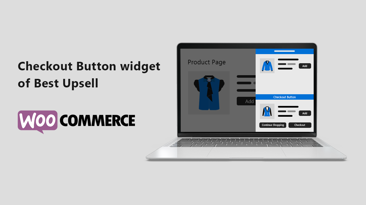 Customizing the Checkout Button widget of Best Upsell For WooCommerce