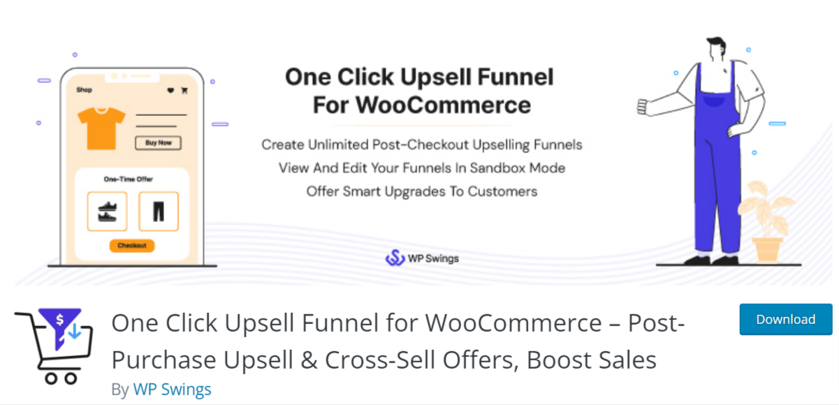 one click upsell funnel