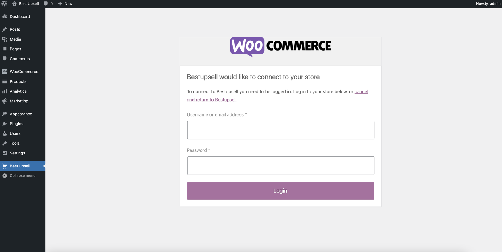 woocommerce permission for best upsell