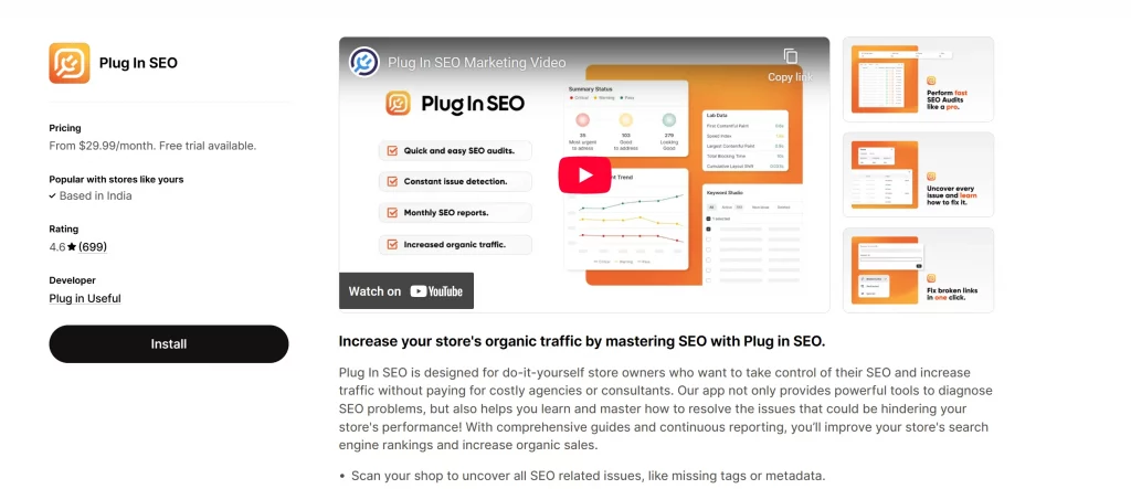 Plug in SEO