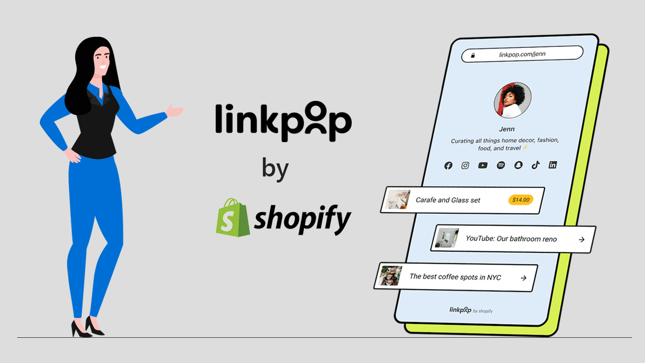 How To Make A Shoppable Link In Bio With The Shopify Linkpop Free Tool