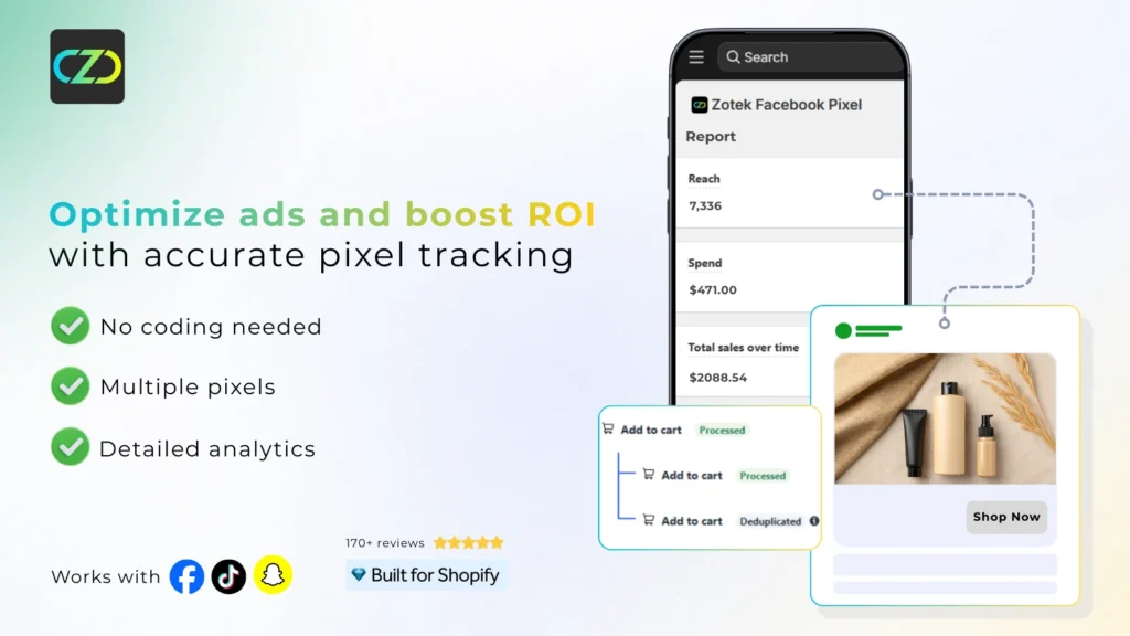 Zotek – TikTok Pixel Facebook Pixel Zotek – TikTok Pixel Facebook Pixel