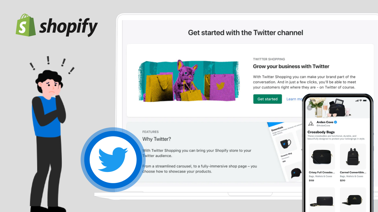 How Shopify Merchants Can Now Sell on Twitter