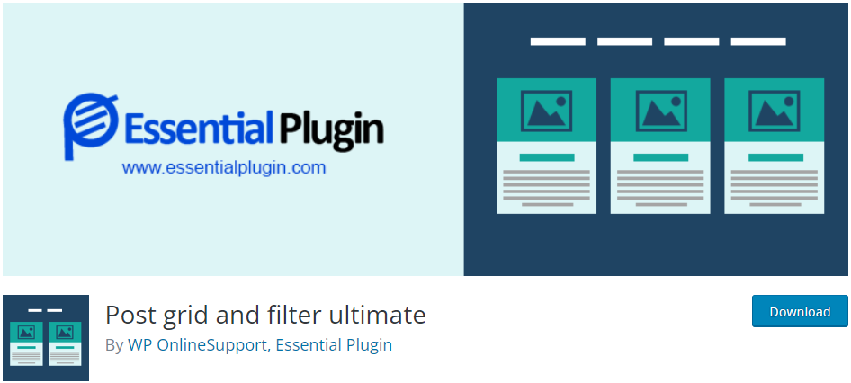 post grid and filter ultimate wordpress plugin