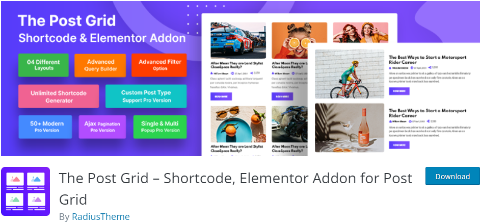 FancyPost – Best Ultimate Post Block, Post Grid, Layouts, Carousel