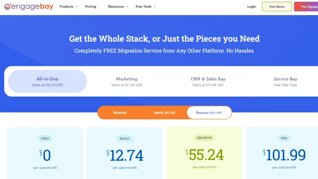 Engagebay CRM for Shopify Engagebay CRM for Shopify