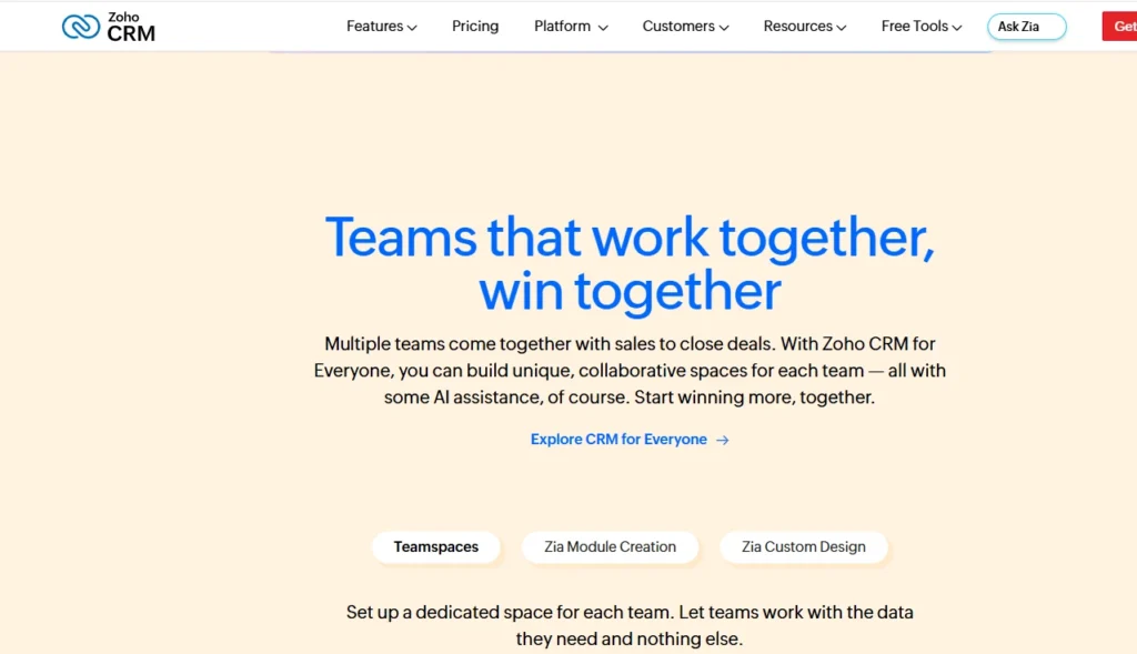 Zoho CRM for Shopify Zoho CRM for Shopify