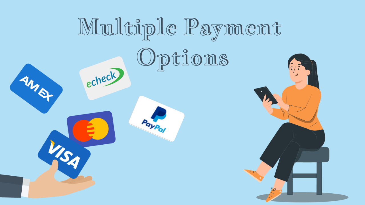 Multiple Payment Options