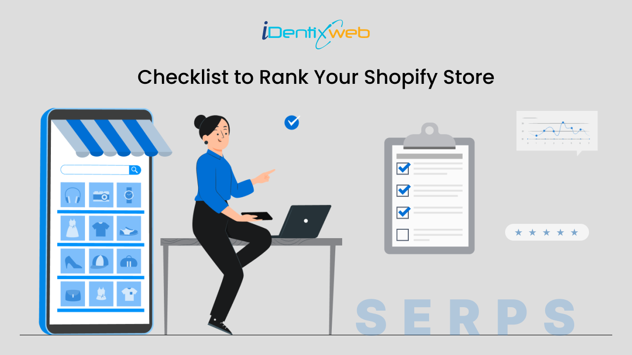 Women Showing Checklist to Rank Shopify Store