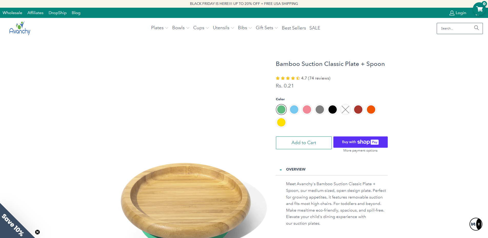 add detailed product description for Shopify product page optimization