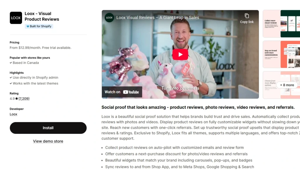 Loox, one of the best Shopify apps Loox, one of the best Shopify apps