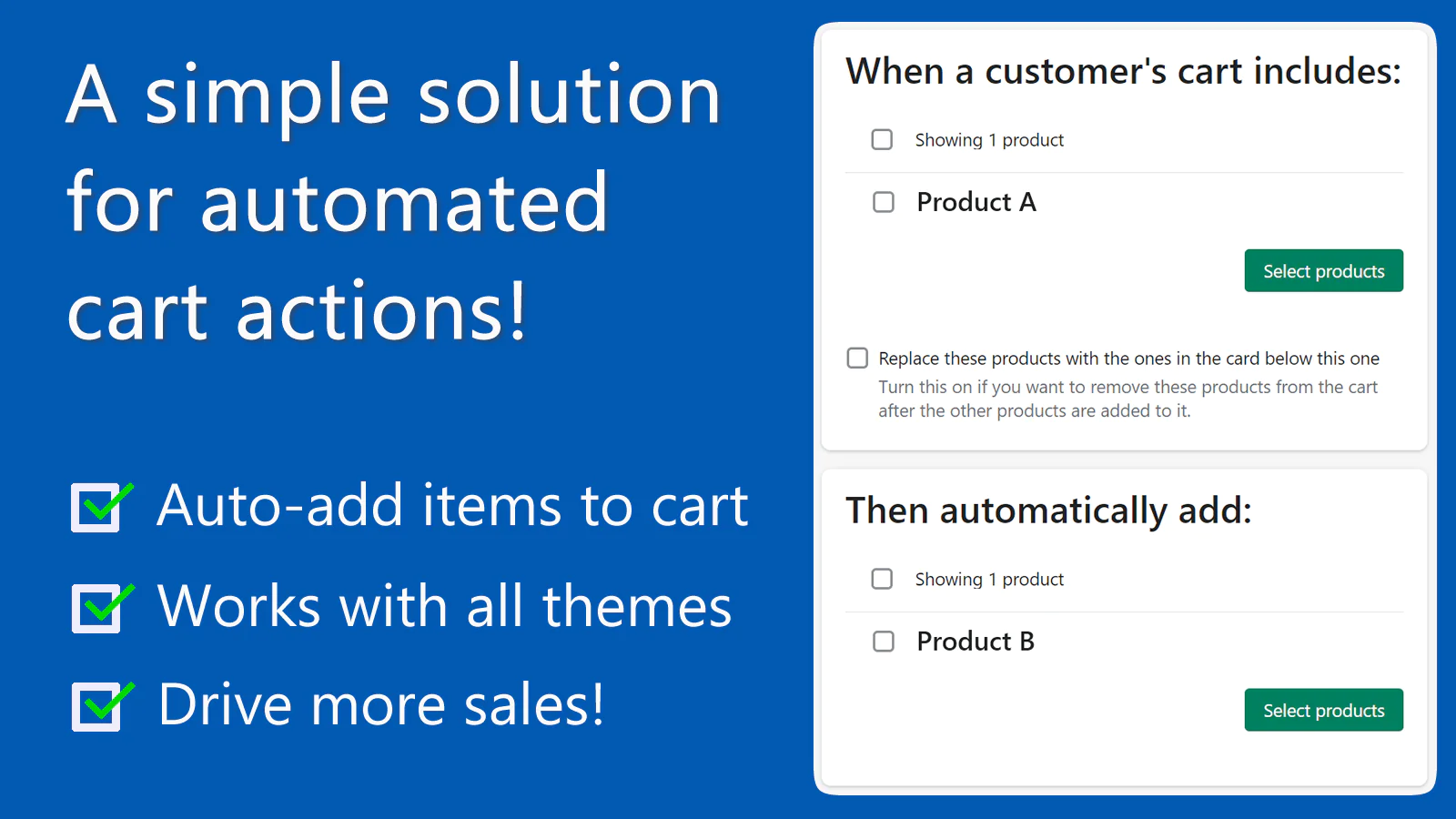 CartBot: Auto add to cart Shopify app