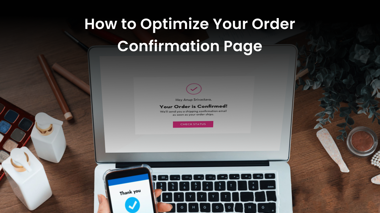 Shopify Order Confirmation Page