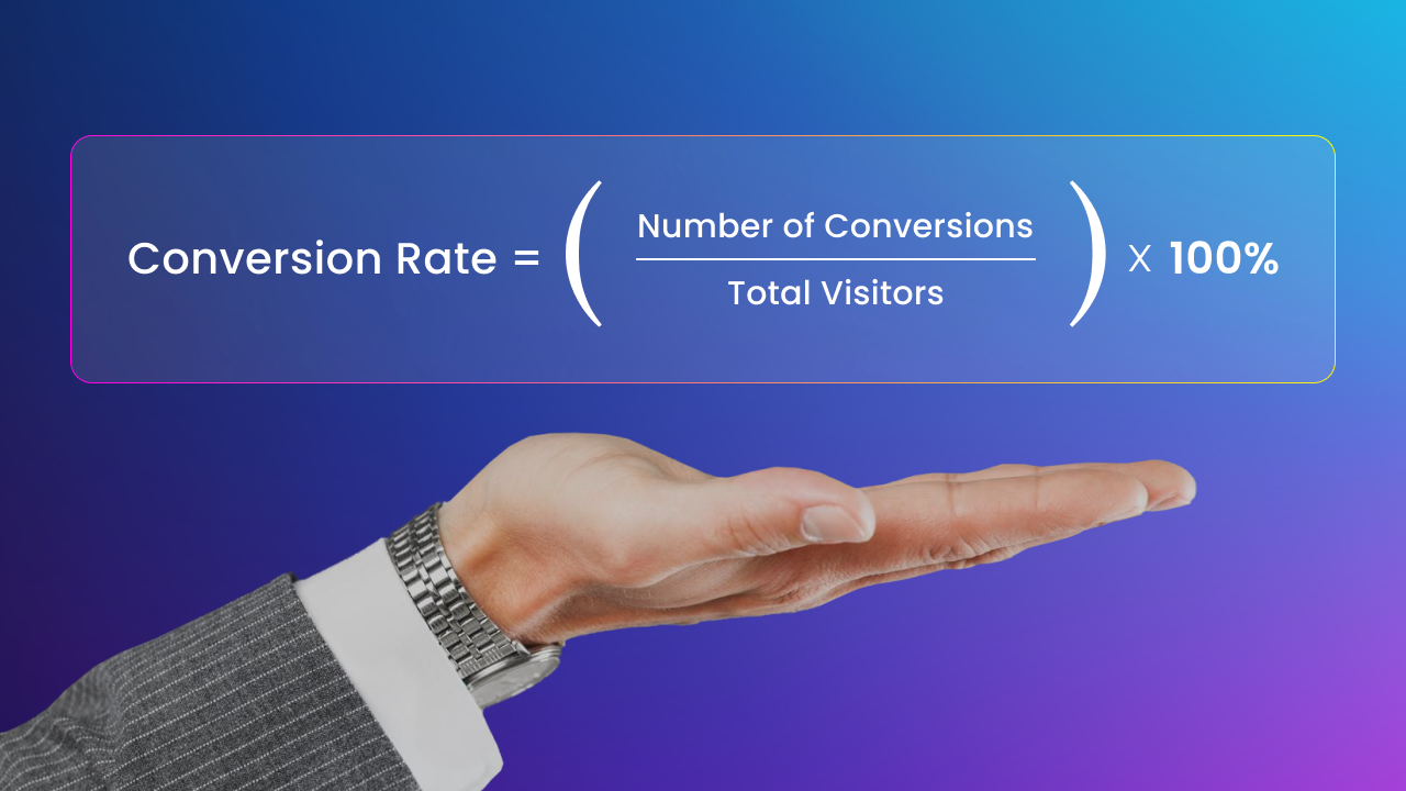 How to calculate the conversion rate?