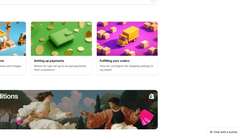 How to contact Shopify support via chat How to contact Shopify support via chat