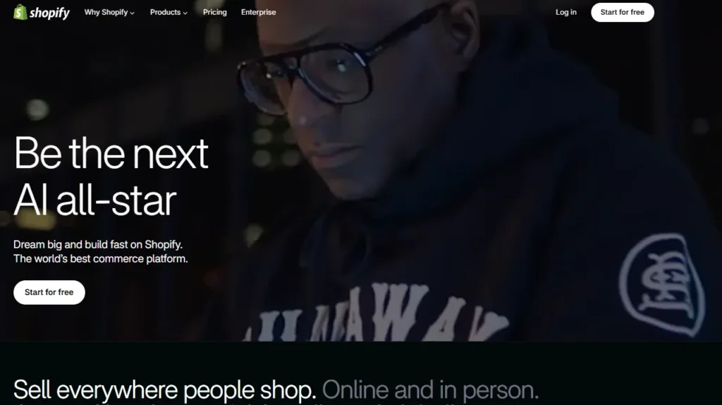 Shopify-homepage Shopify-homepage