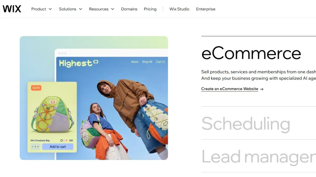 Wix-homepage Wix-homepage