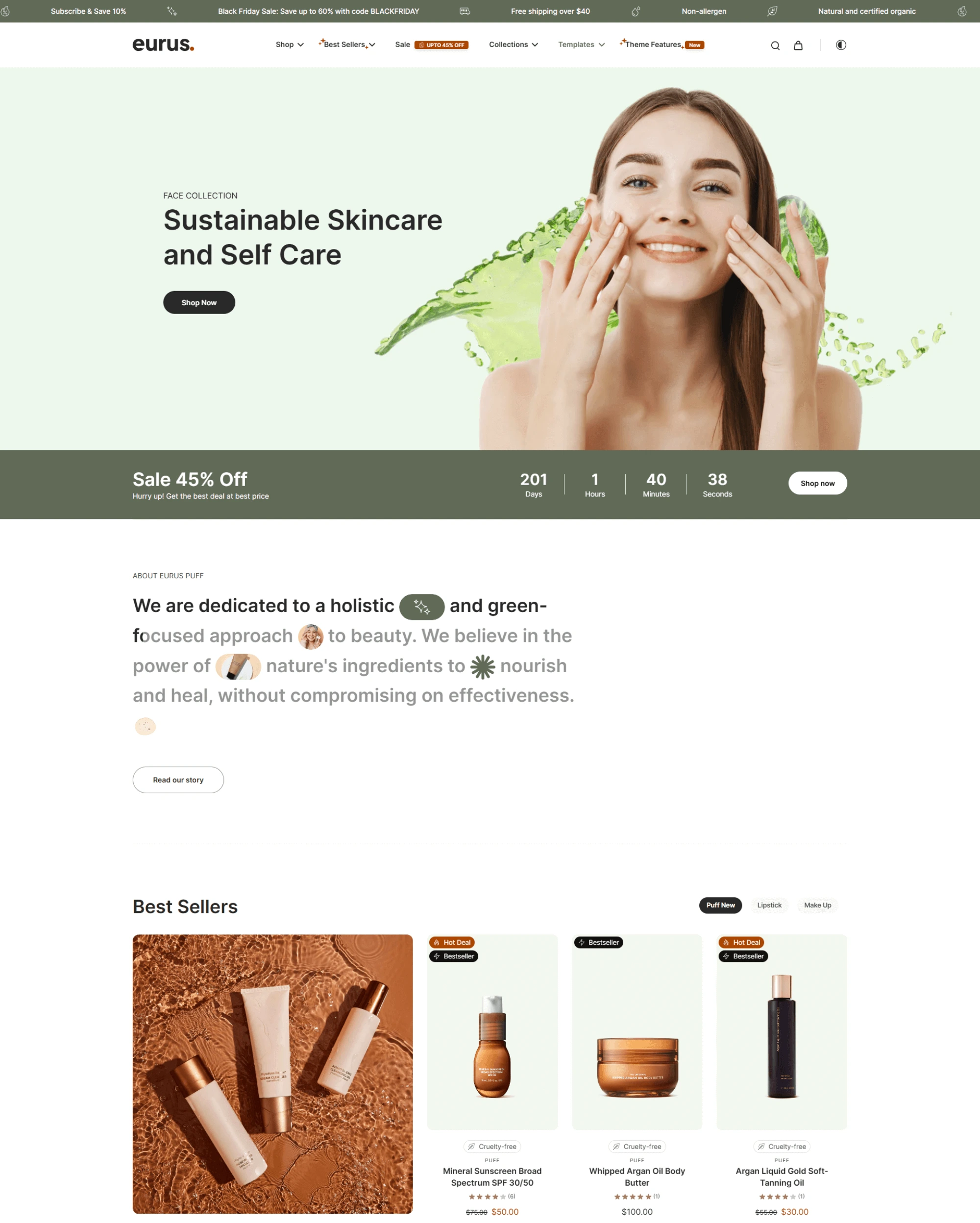 Eurus Shopify Theme