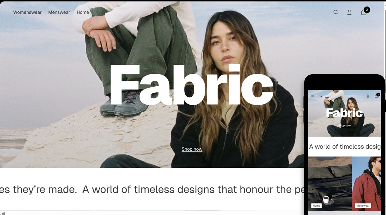 Fabric Shopify Theme