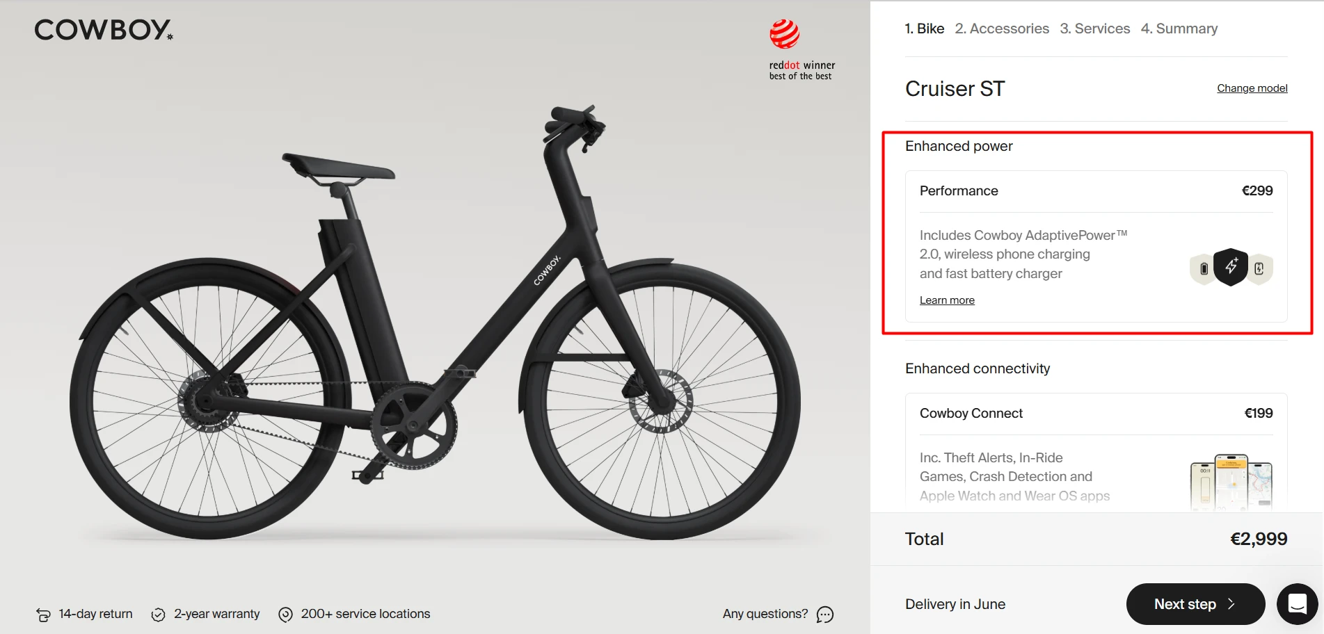 Upsell Example