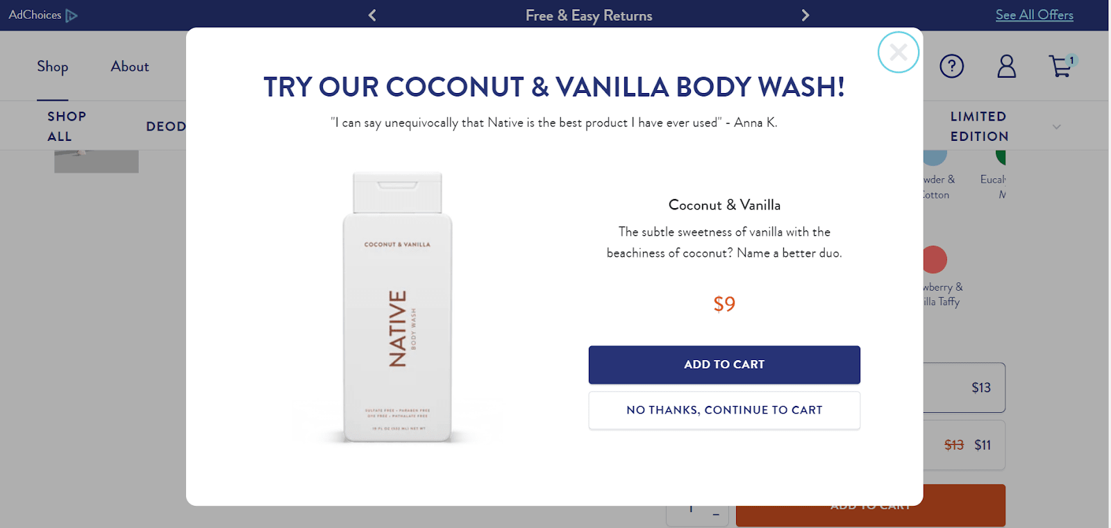 Cross-Sells on your Product Pages