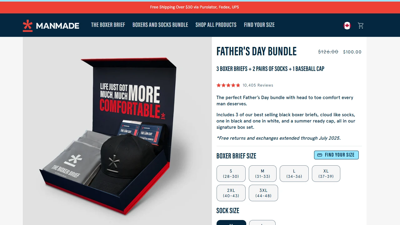 Father's Day bundle gift set