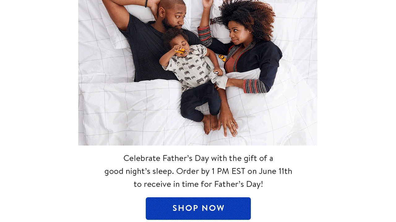 Father's Day gift offer for a good night’s sleep