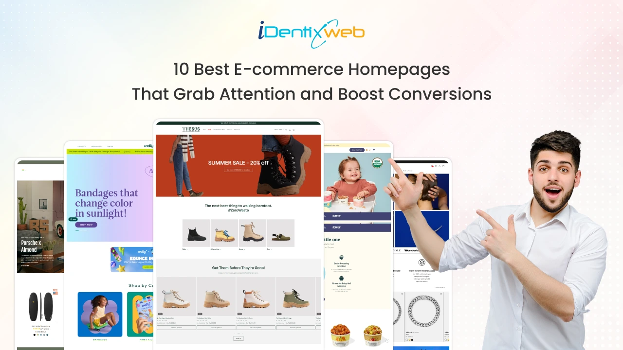 10 Best Ecommerce Homepages that Grab Attention and Boost Conversions