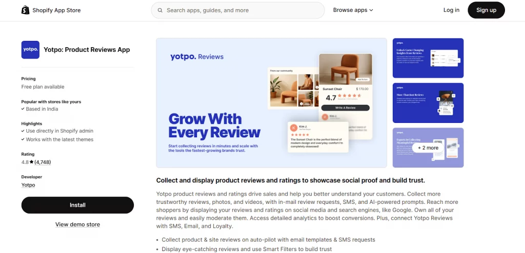 Yotpo: Product Reviews App