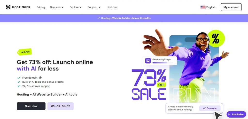 Hostinger - an ecommerce platform's image