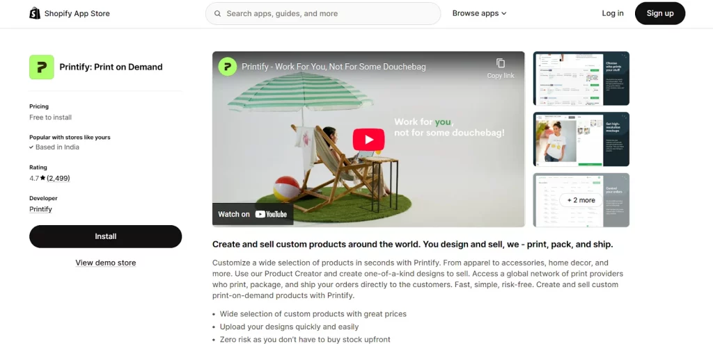 Printify: Print on Demand