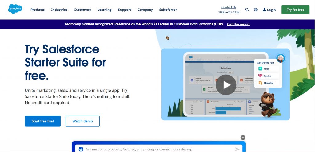Salesforce ecommerce platform's image