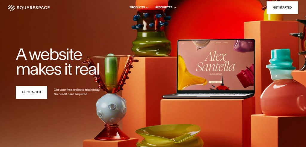 Image of Squarespace ecommerce platform