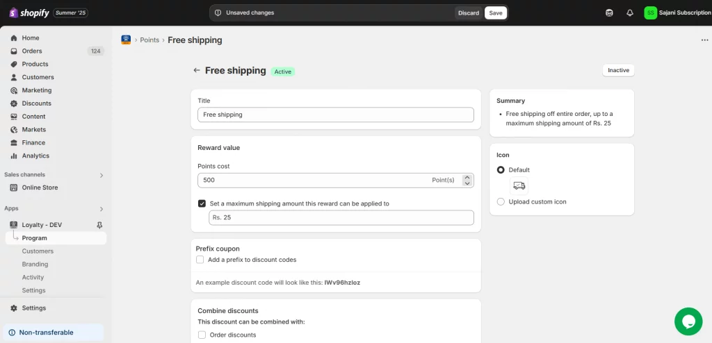 Free Shipping 