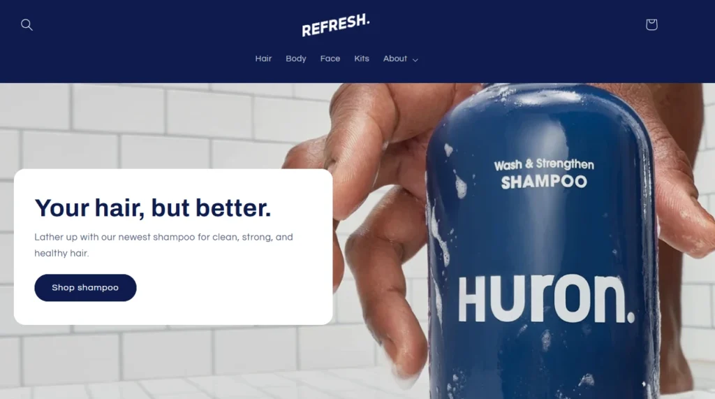 Refresh dropshipping theme Refresh dropshipping theme